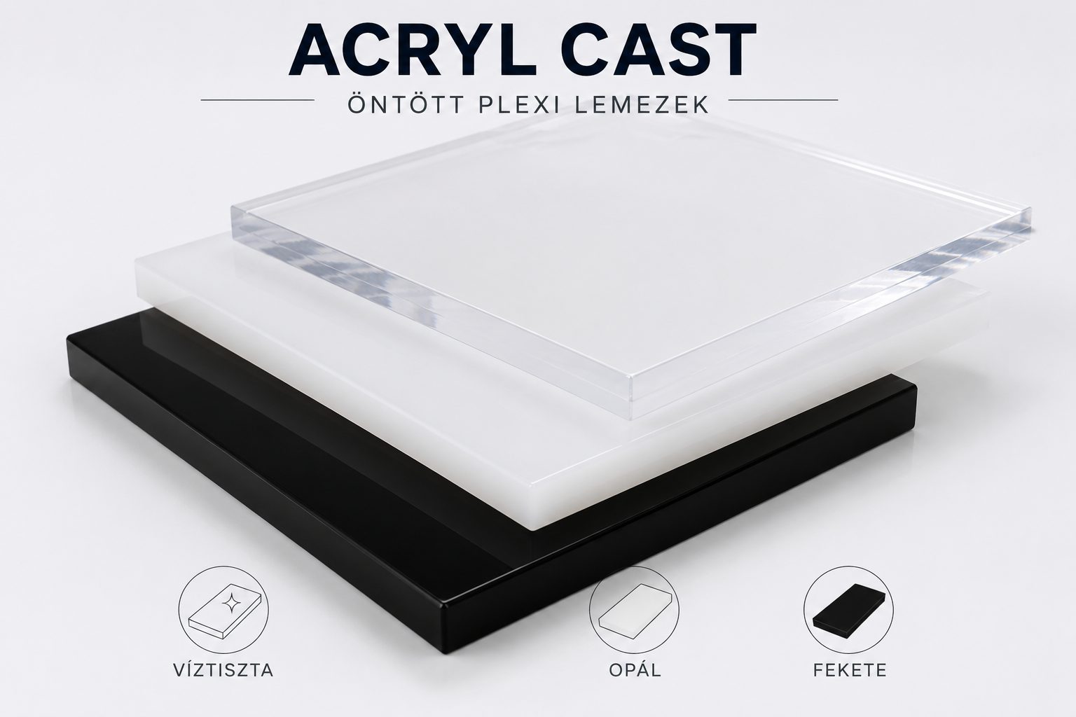 Acrylx Cast plexi lemez